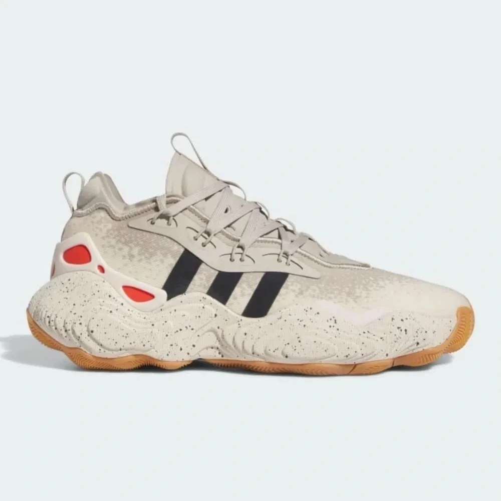 Trae Young 3 J Adidas basketball shoes sneakers size US 4 modern futuristic